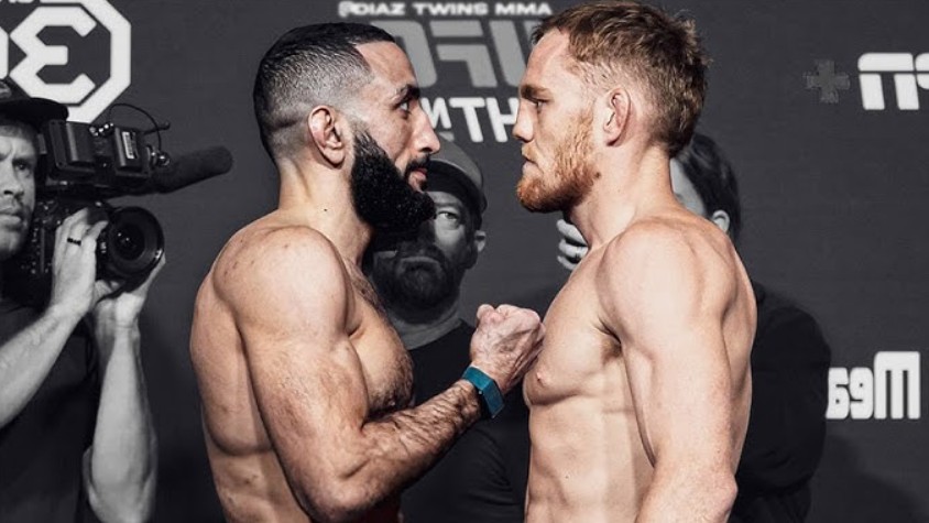 Pronostic belal muhammad Vs Jack della maddalena